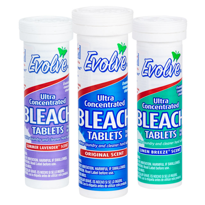 Evolve Concentrated Bleach Tables, (8 count)