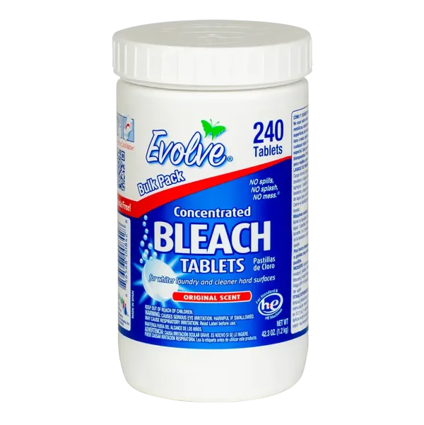 Evolve Concentrated Bleach Tablets, 240 count, Original Scent