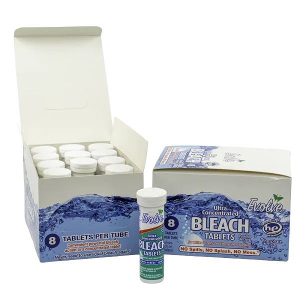 Evolve Ultra Concentrated Bleach Tablets, Linen Breeze Scent