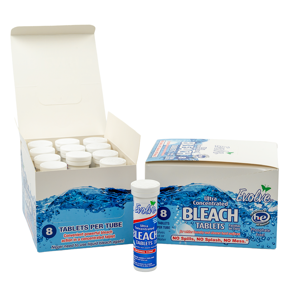 Evolve Ultra Concentrated Bleach Tablets, Original Scent
