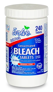 Evolve Bleach Tablets, 240-Count